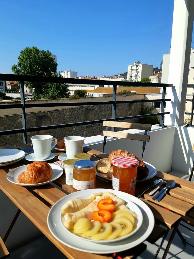Cosy T3 Gare Terrasse + Parking Appartement Sète Buitenkant foto